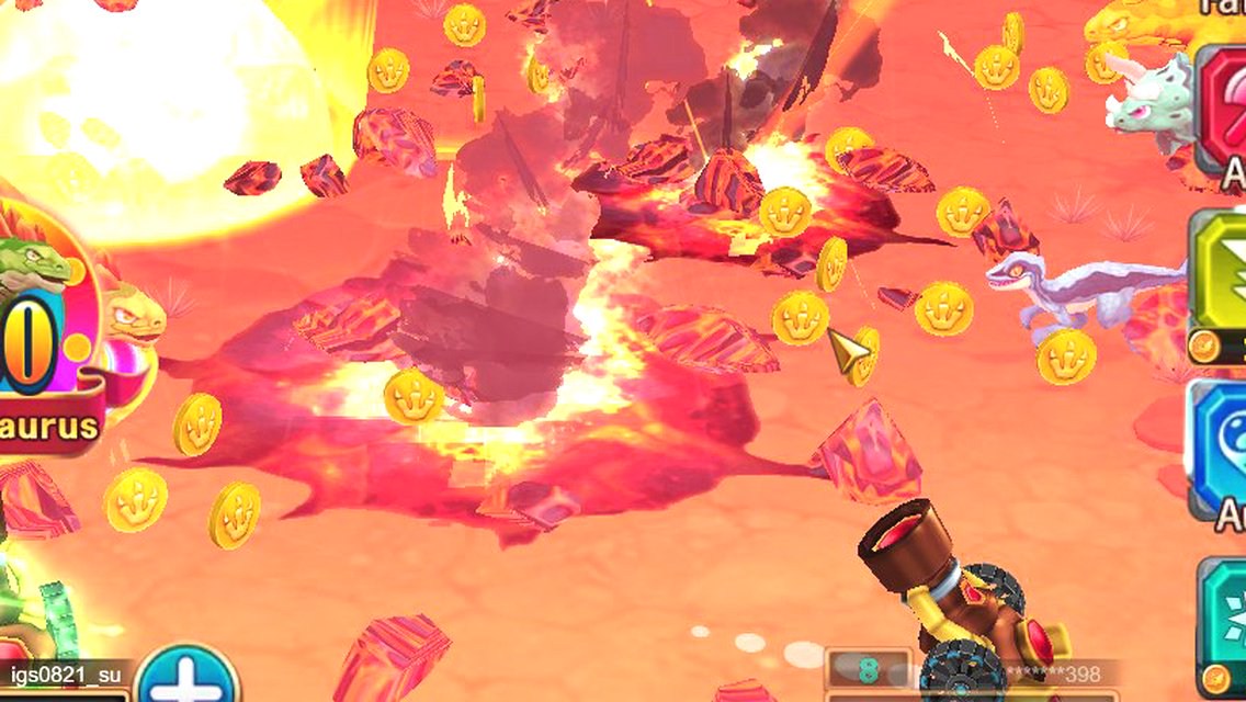 Dinosaur Tycoon · Tangkapan Layar Aplikasi JNT777